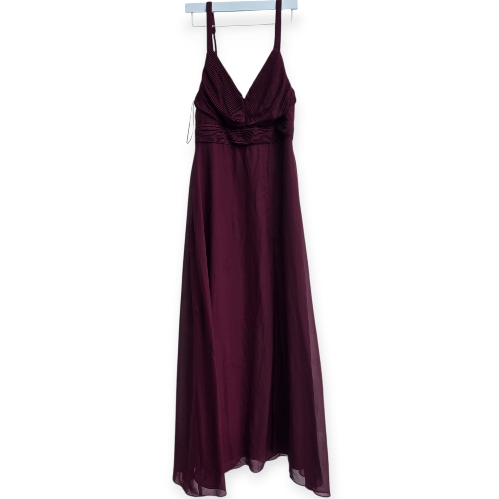 Birdy Grey Burgundy Gown- L - Picture 3 of 14